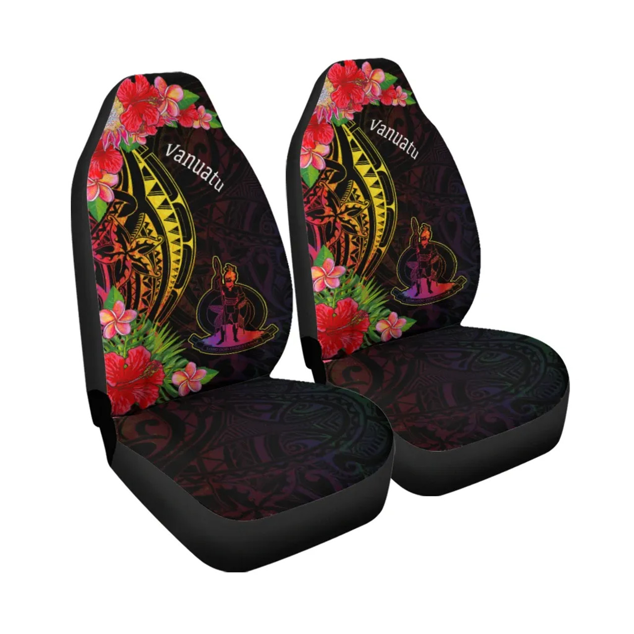 Vanuatu Car Seat Cover - Tropical Hippie Style