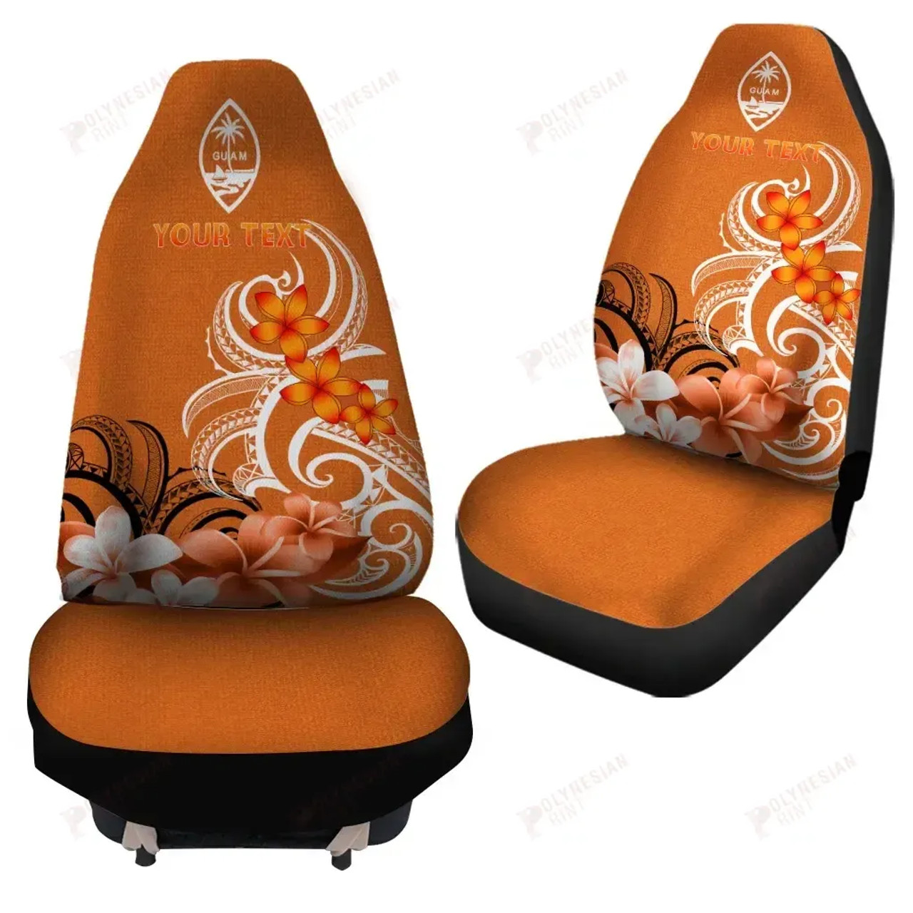 [Custom] Guam Personalised Car Seat Covers - Guamanian Spirit