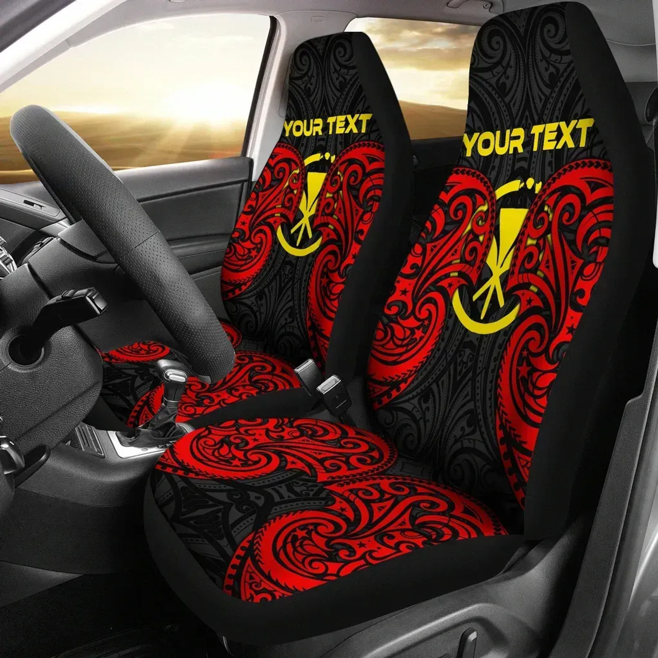 Polynesian Custom Personalised Hawaii Car Seat Covers - Hawaiian Spirit