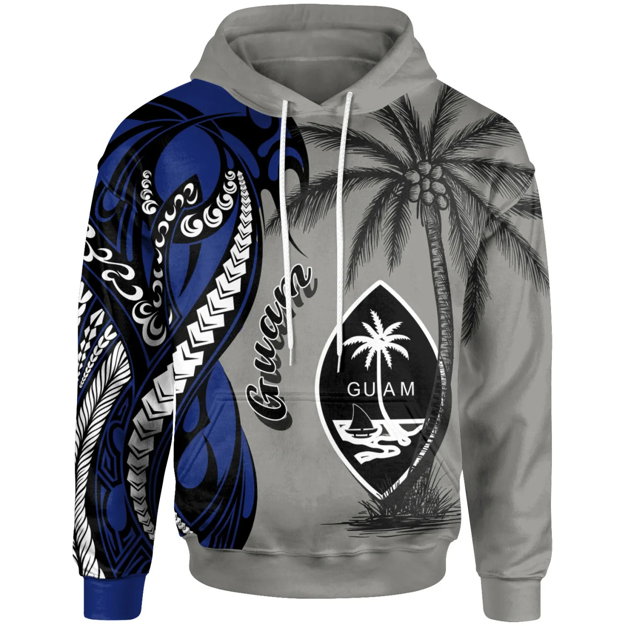 Guam Hoodie - Classical Coconut Tree