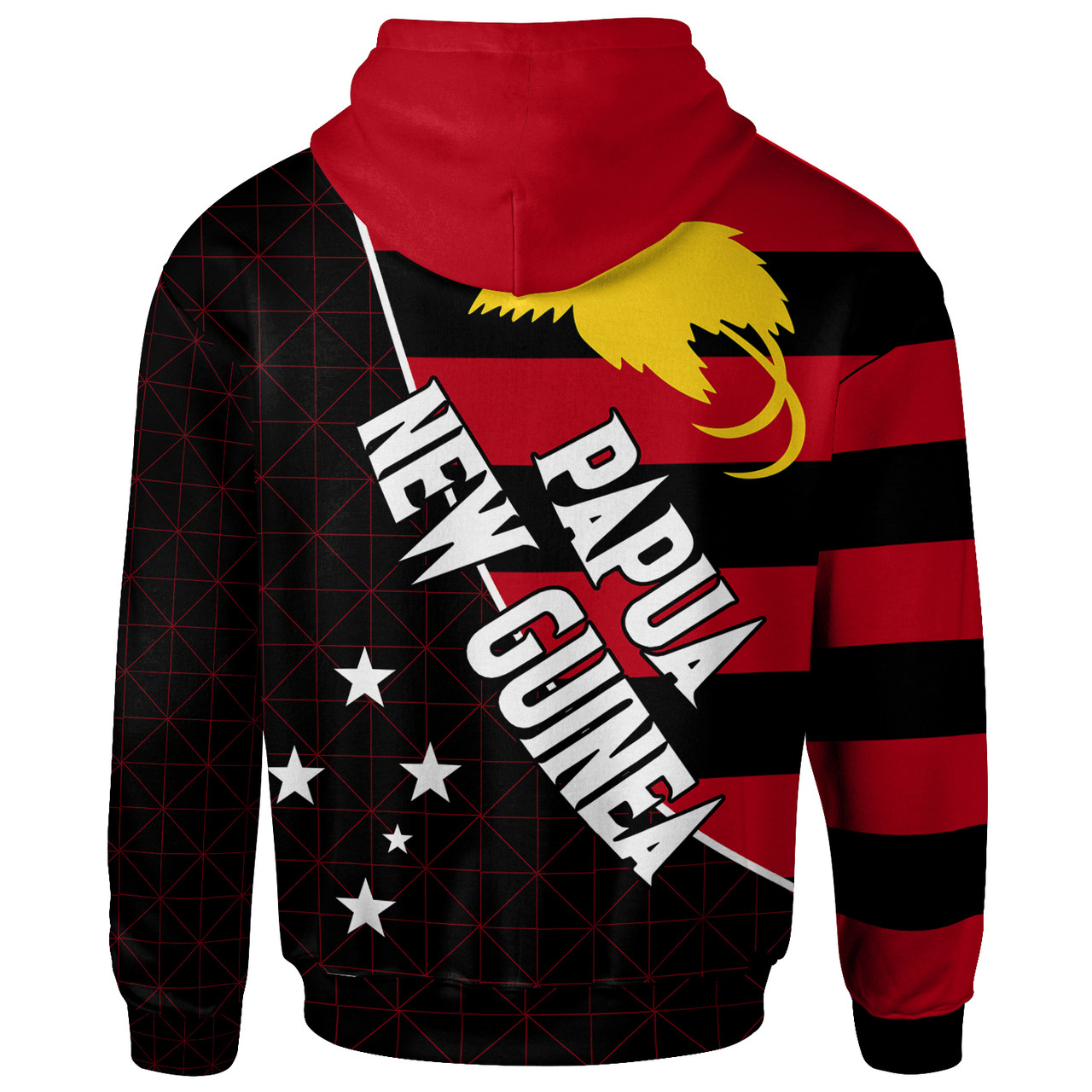 Papua New Guinea Hoodie - Papua New Guinea Flag