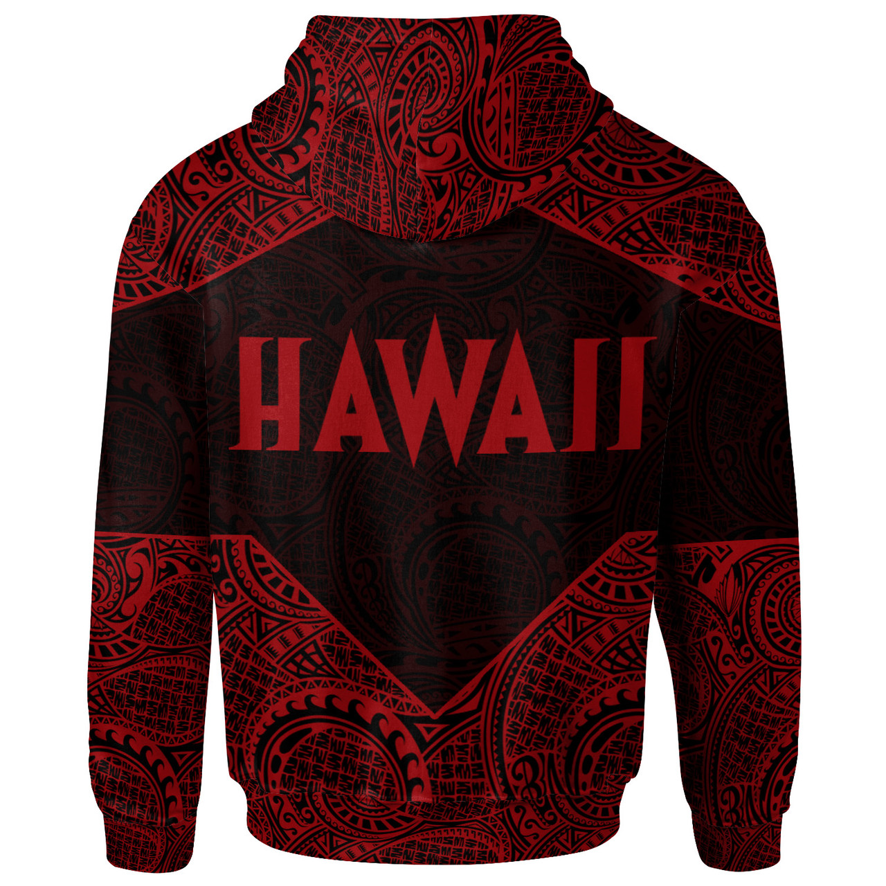 Hawaii Hoodie - Hawaii Turtle Mermaid Polynesian Tattoo 04