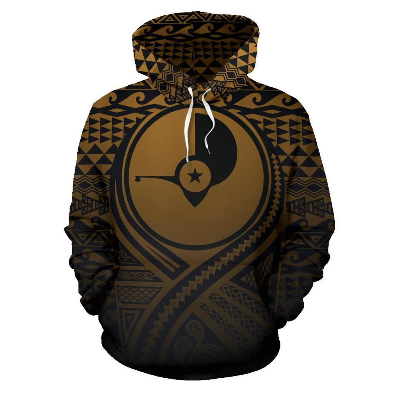 Yap All Over Hoodie Lift Up Gold