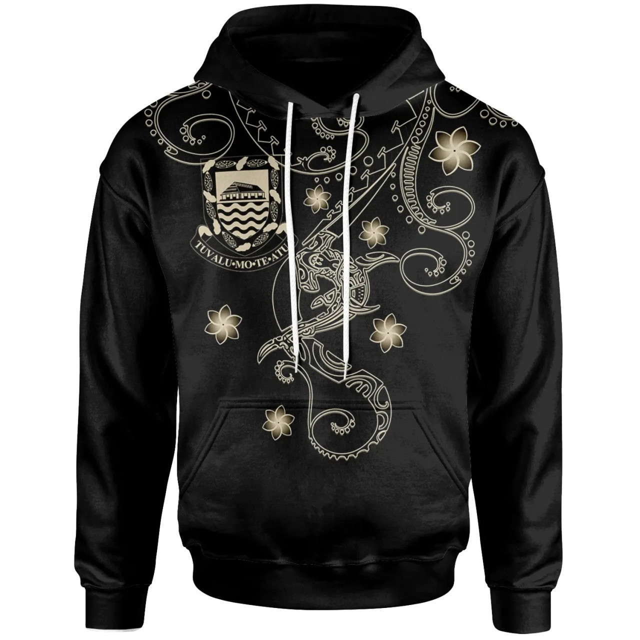 Tuvalu Hoodie - Tuvalu Sea Life