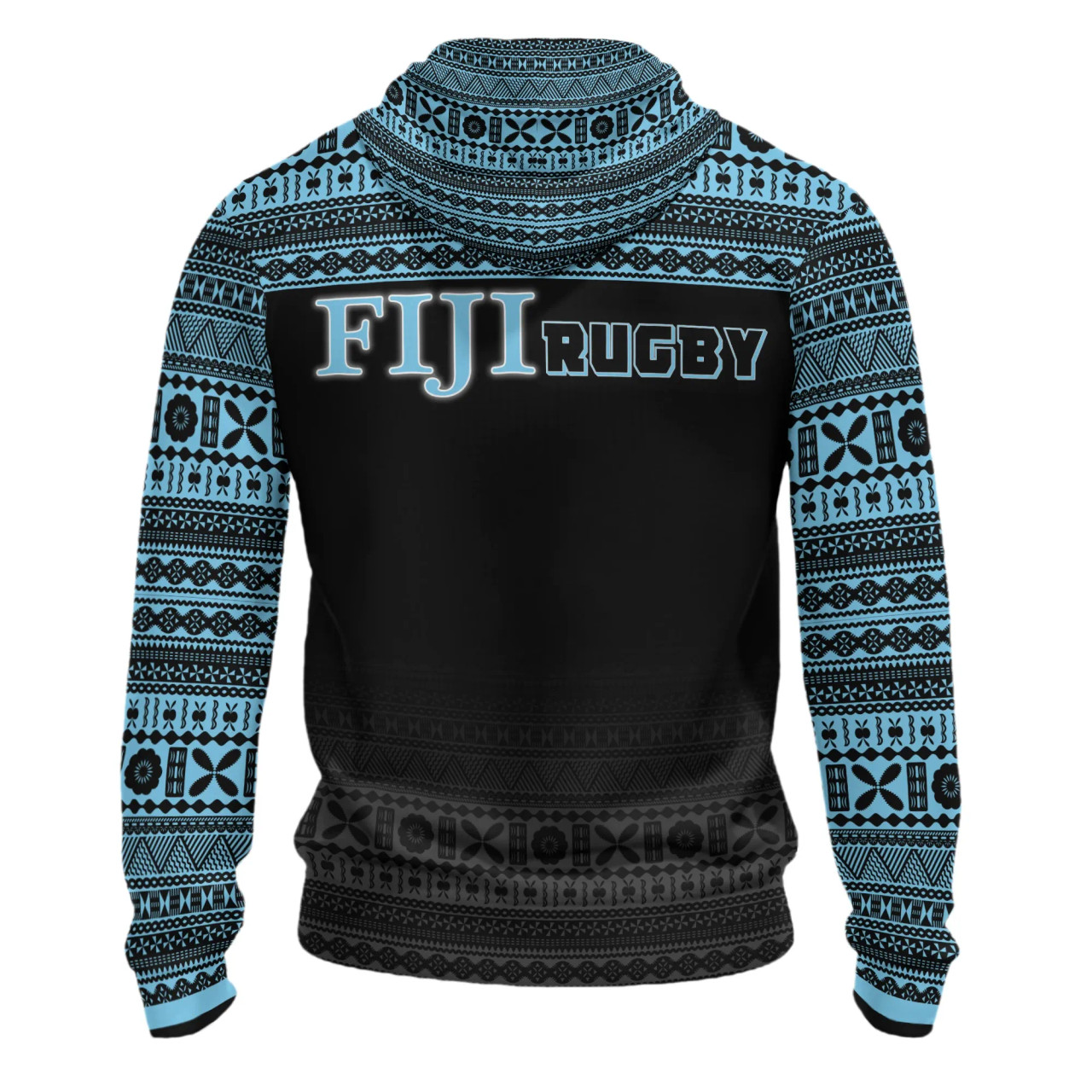 Fiji Hoodie - Rugby Fijian Tapa Pattern