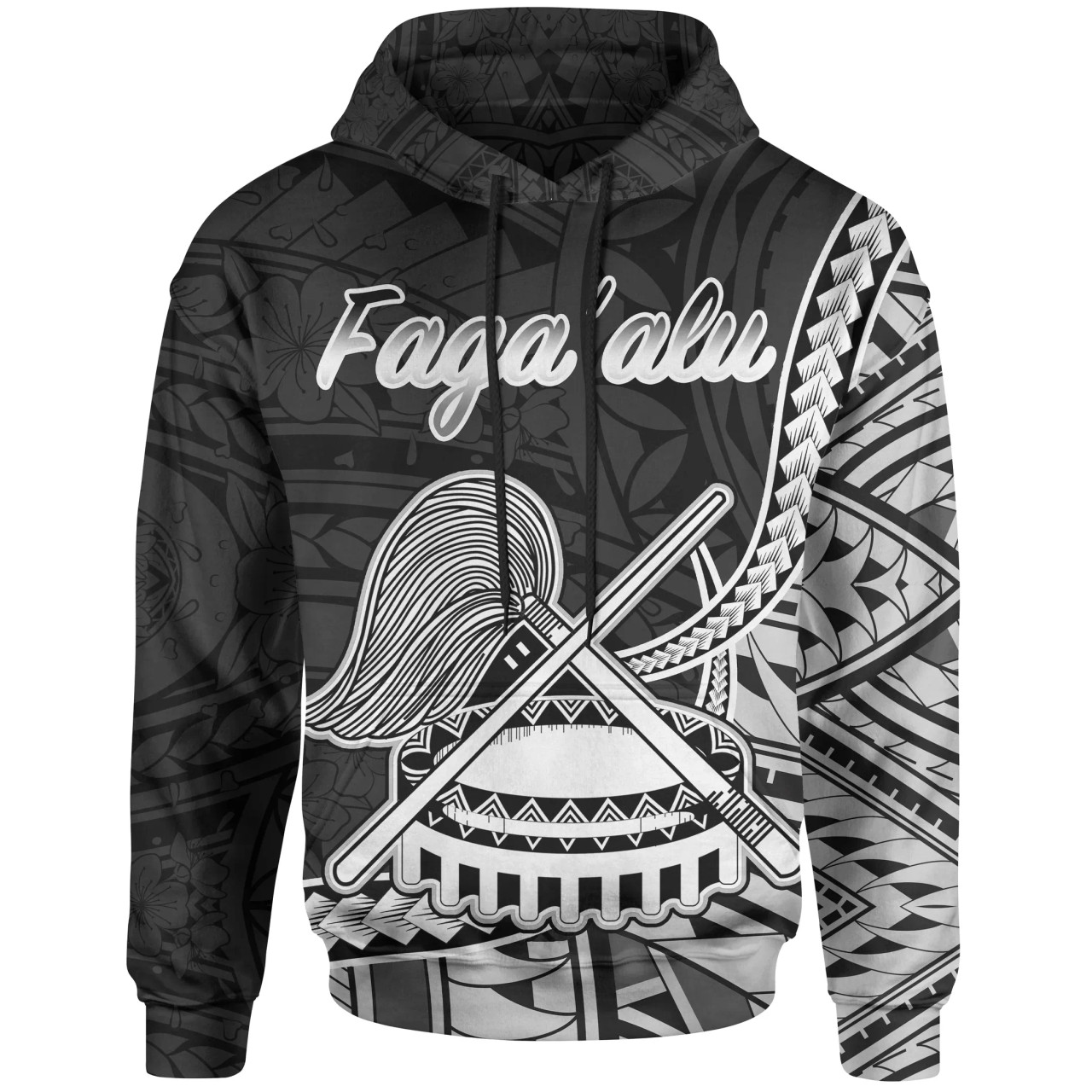 American Samoa Hoodie - Faga'alu Polynesian Patterns
