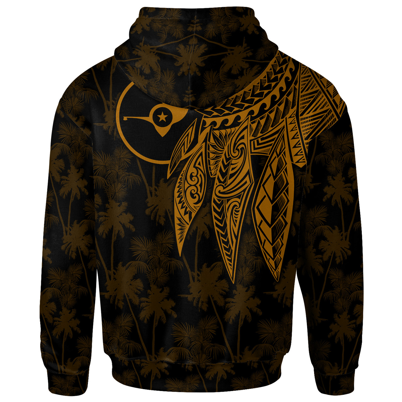Yap Hoodie - Polynesian Wings (Golden)