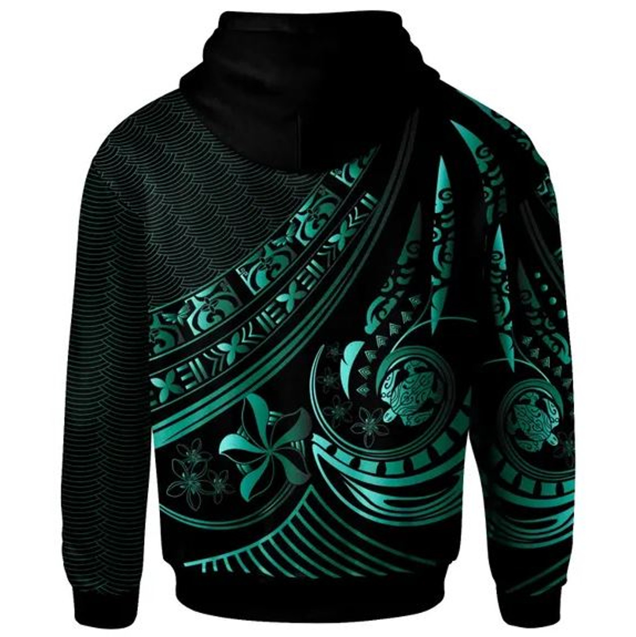 American Samoa  Hoodie - The Flow Of The Ocean