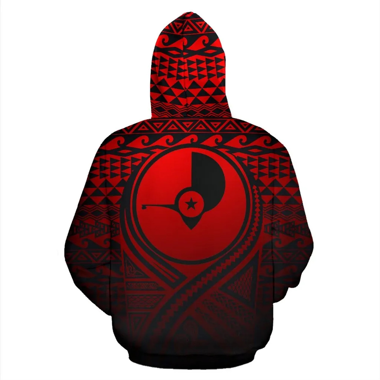 Yap All Over Hoodie Lift Up Red