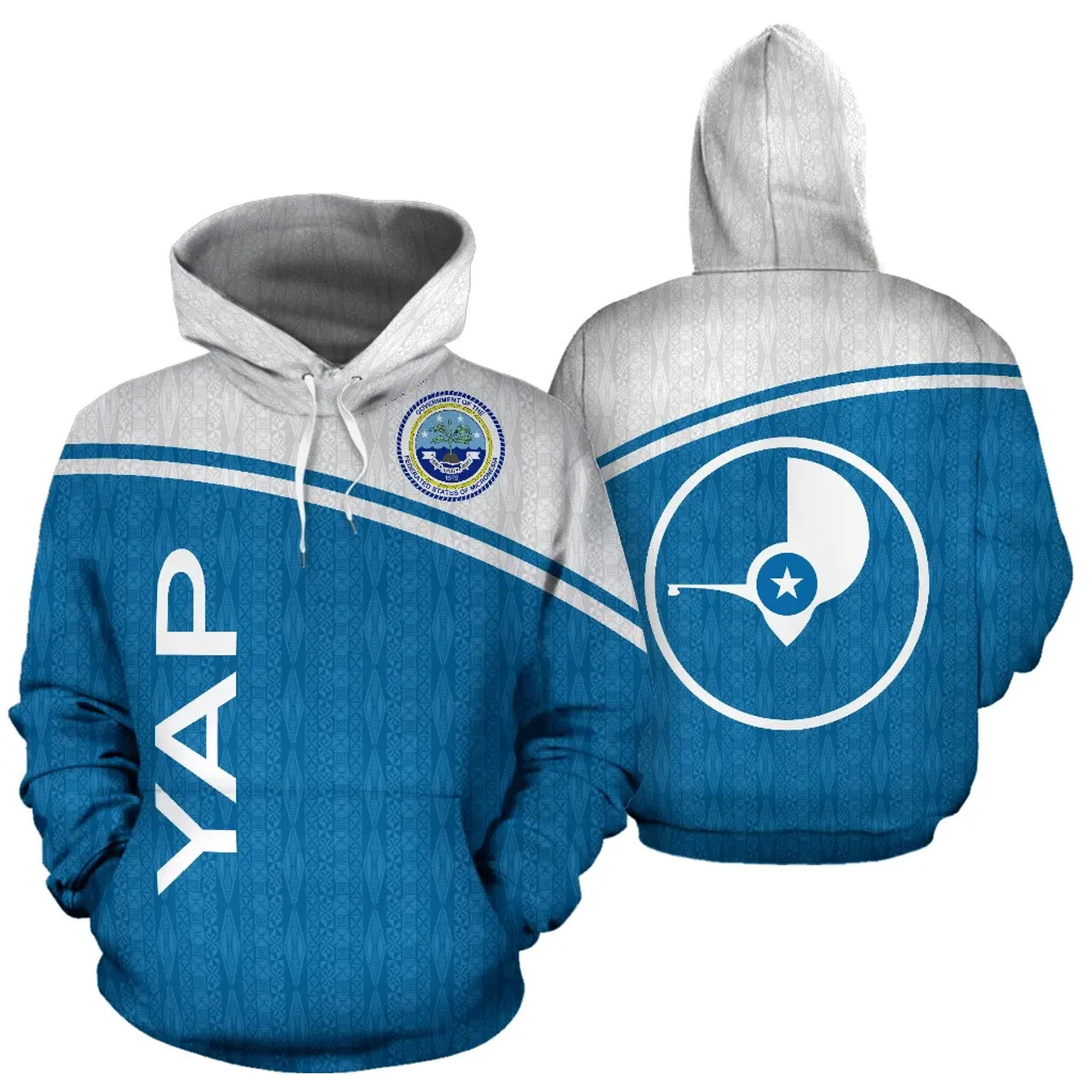 Yap All Over Hoodie - Curve Version