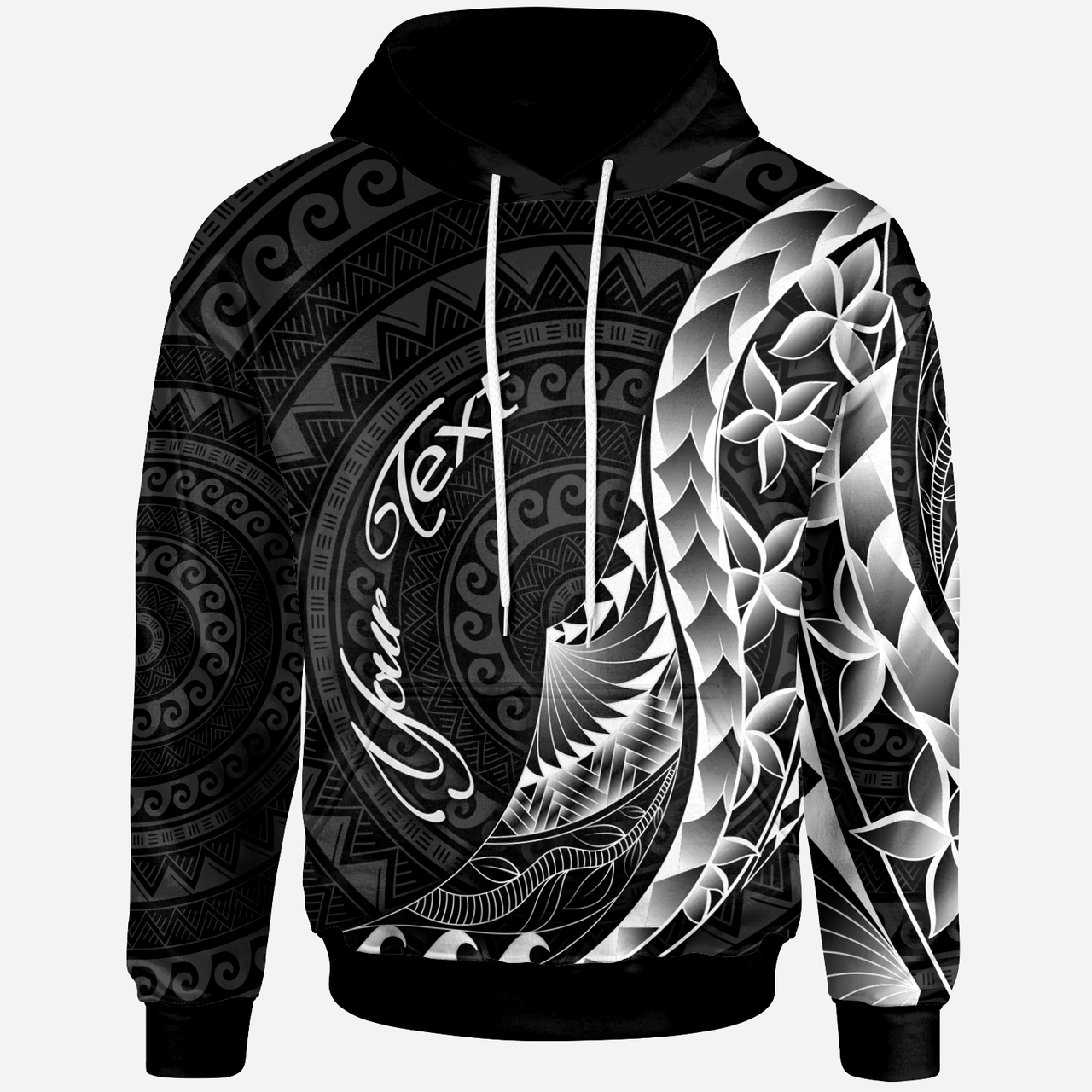 Guam Hoodie - Custom Personalised Polynesian Pattern Style