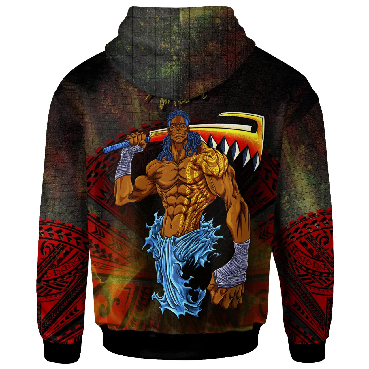 Samoa Polynesian Hoodie - Samoa Warrior