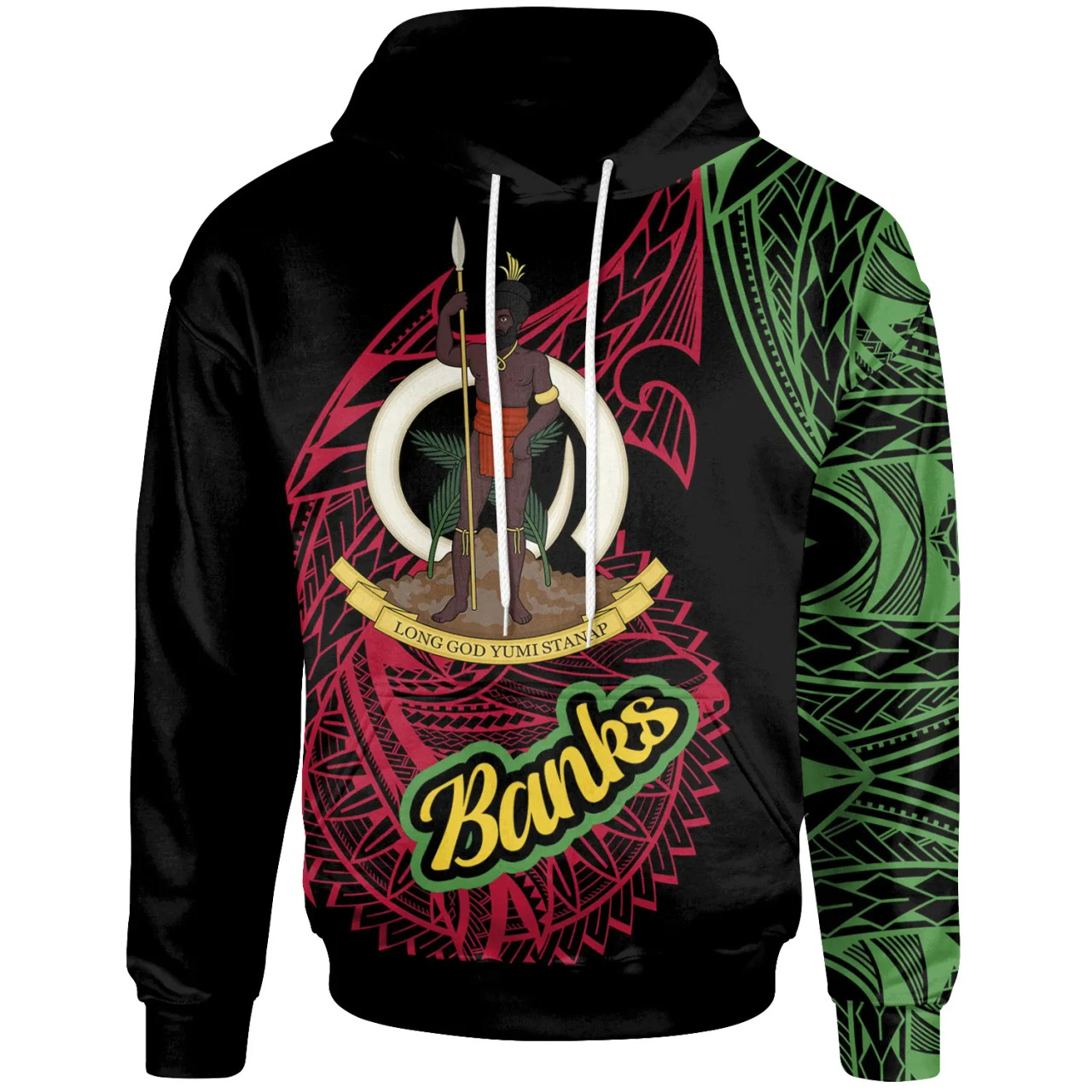 Vanuatu Hoodie - Banks Seal Of Vanuatu Special Style