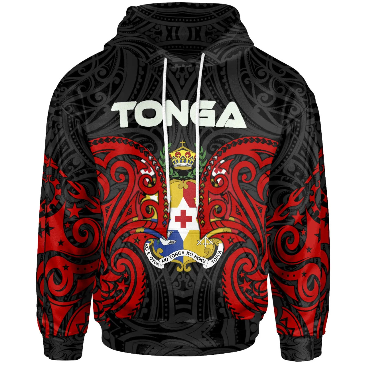 Tonga Polynesian Hoodie - Tongan Spirit