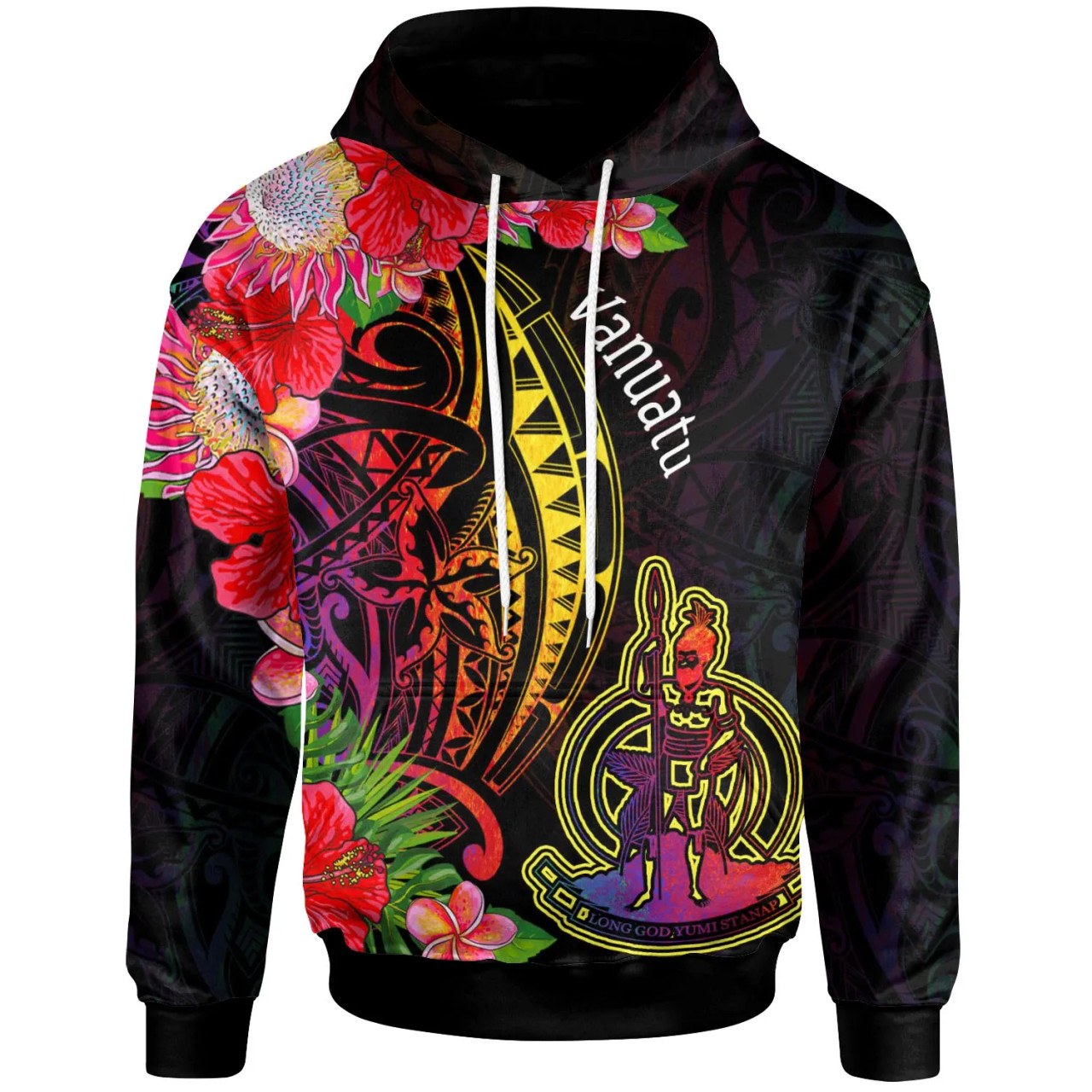 Vanuatu Hoodie - Tropical Hippie Style