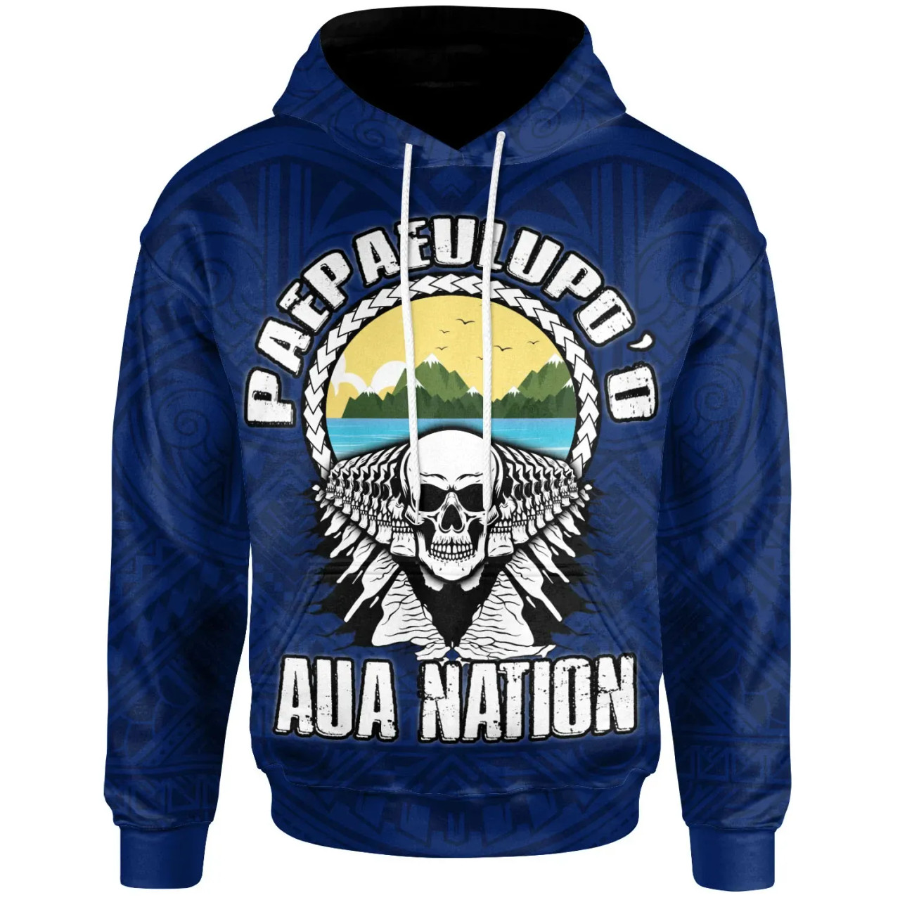 American Samoa Custom Personalised Hoodie - Paepaeulupo'o Aua (Ver 2)