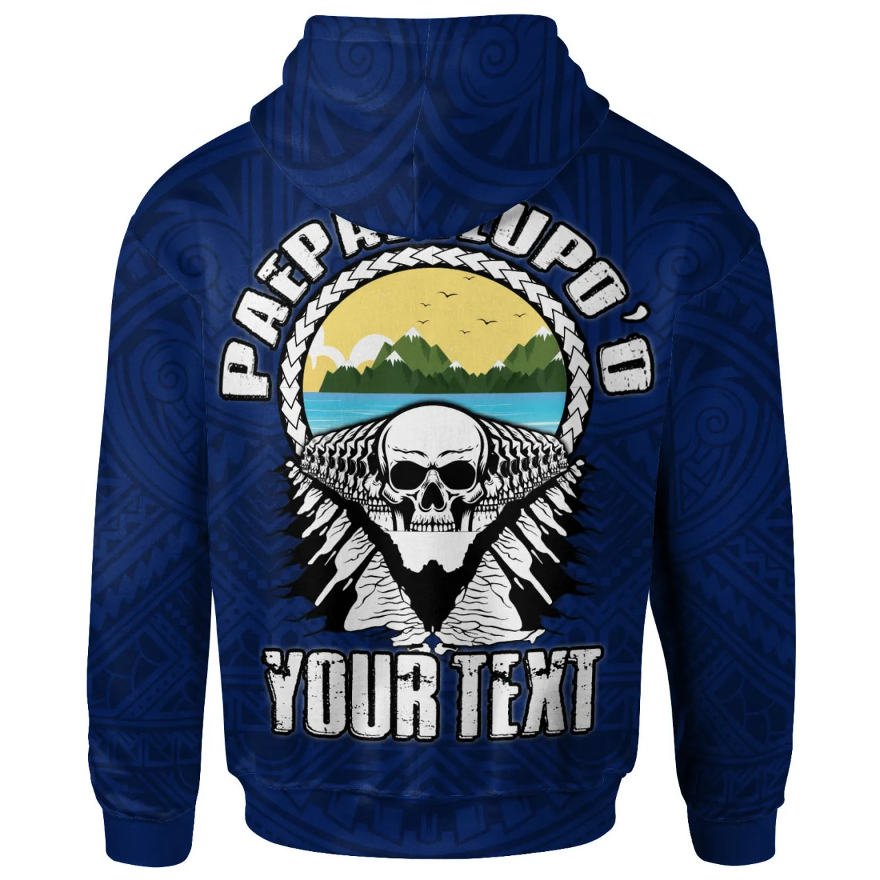 American Samoa Custom Personalised Hoodie - Paepaeulupo'o Aua (Ver 2)