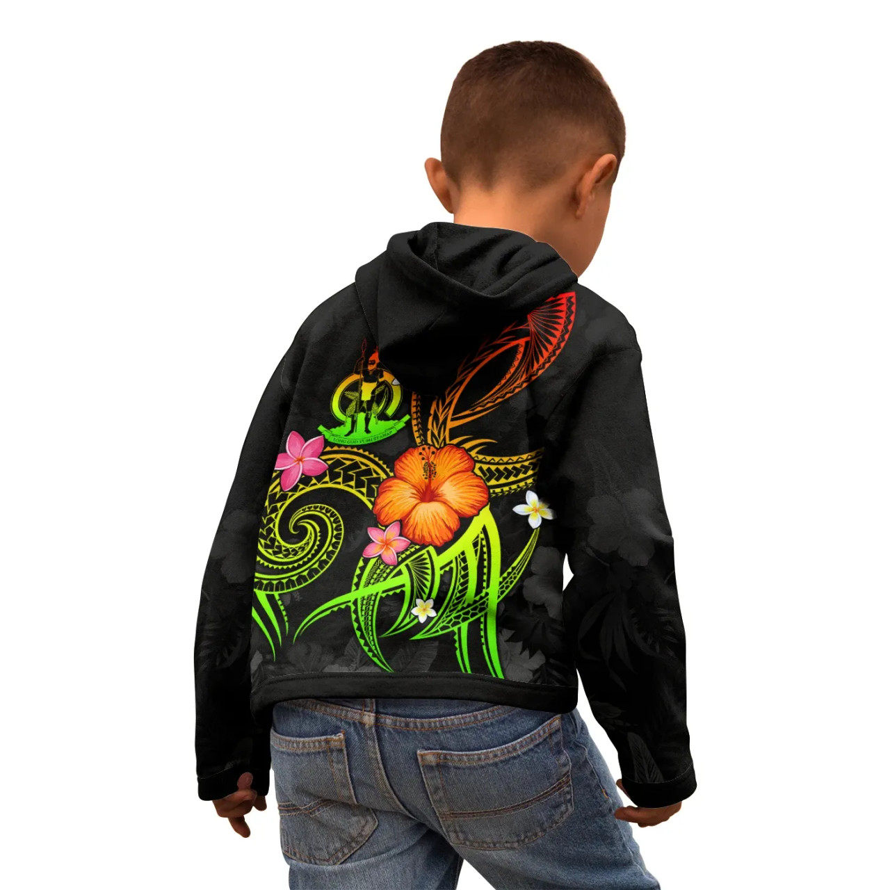 Vanuatu Polynesian Hoodie - Legend of Vanuatu (Reggae)