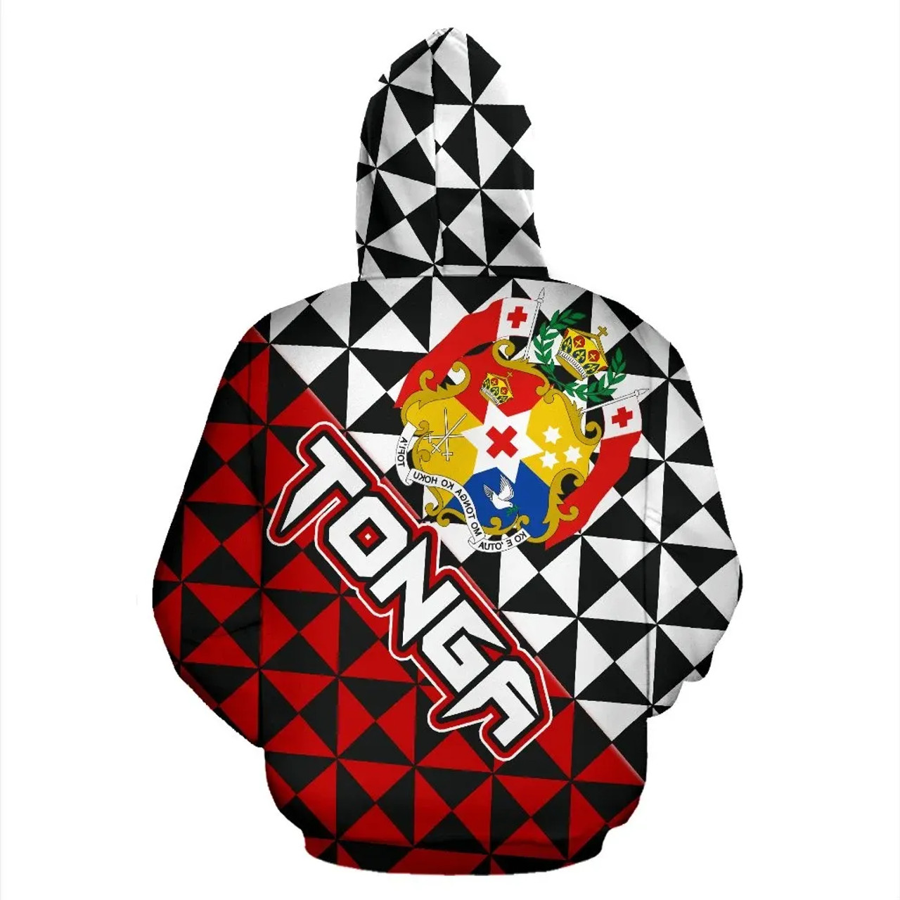 Tonga Hoodie - Tonga Coat Of Arms