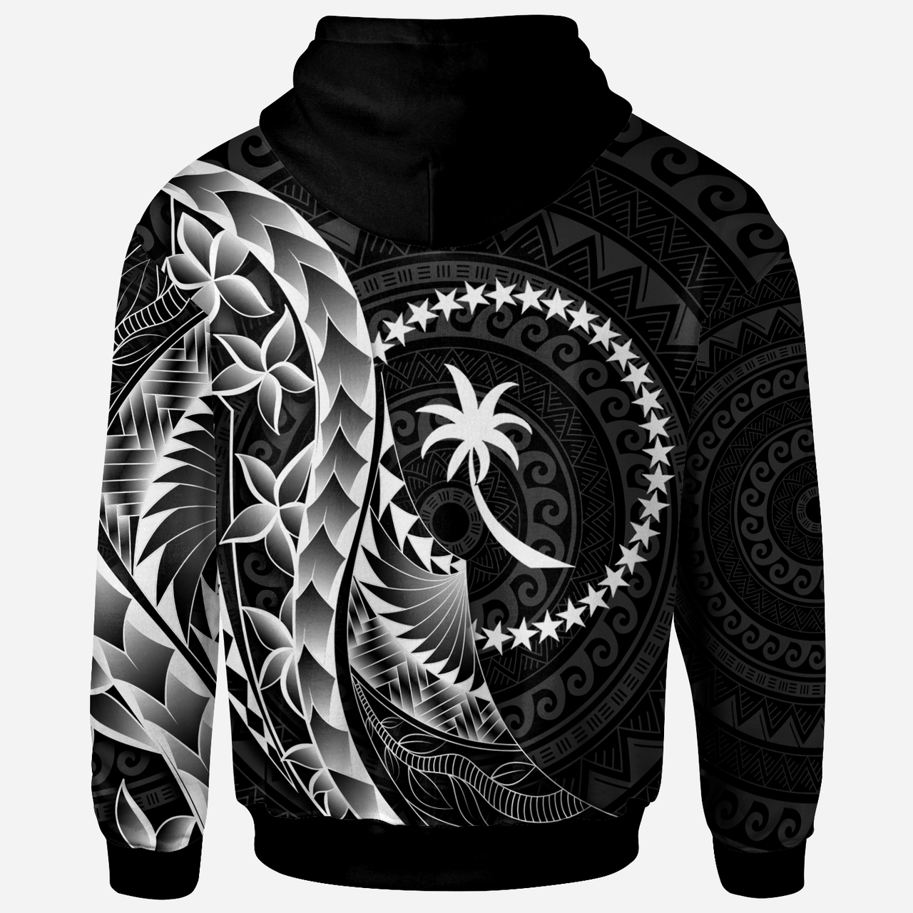 Chuuk Hoodie - Polynesian Pattern Style