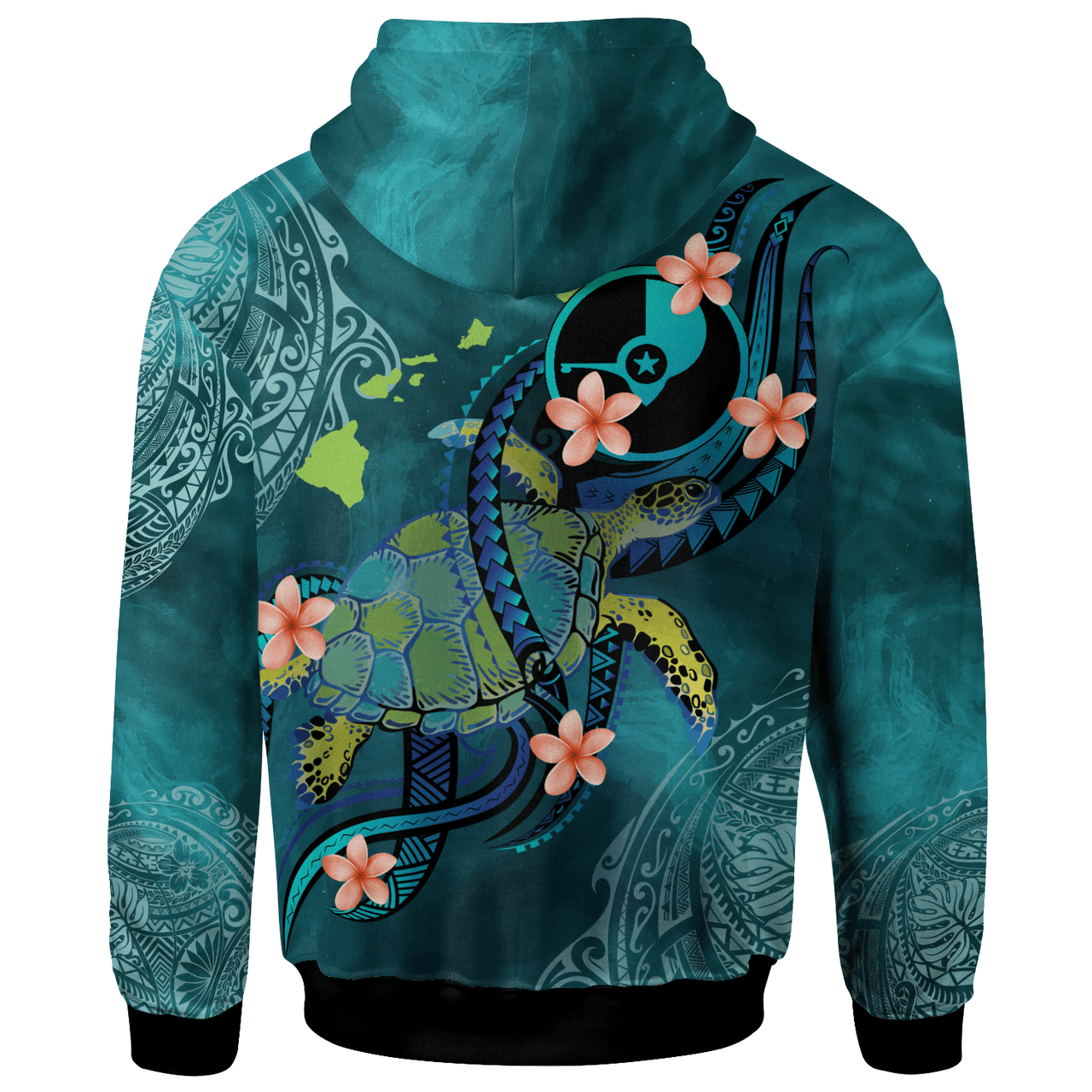 Yap Personalised Custom Hoodie - Turtle With Pattern