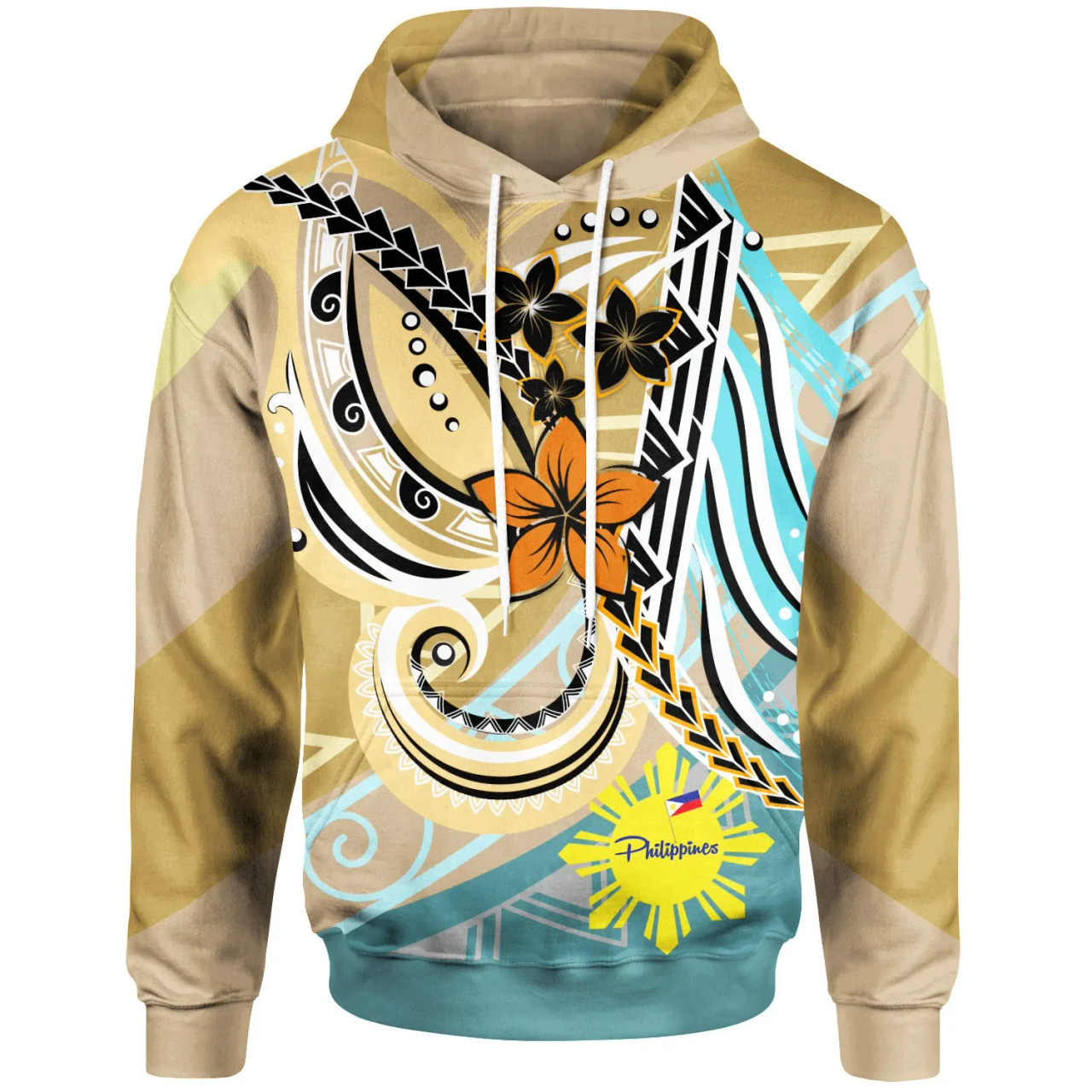 Philippines Hoodie - Flower Ribons