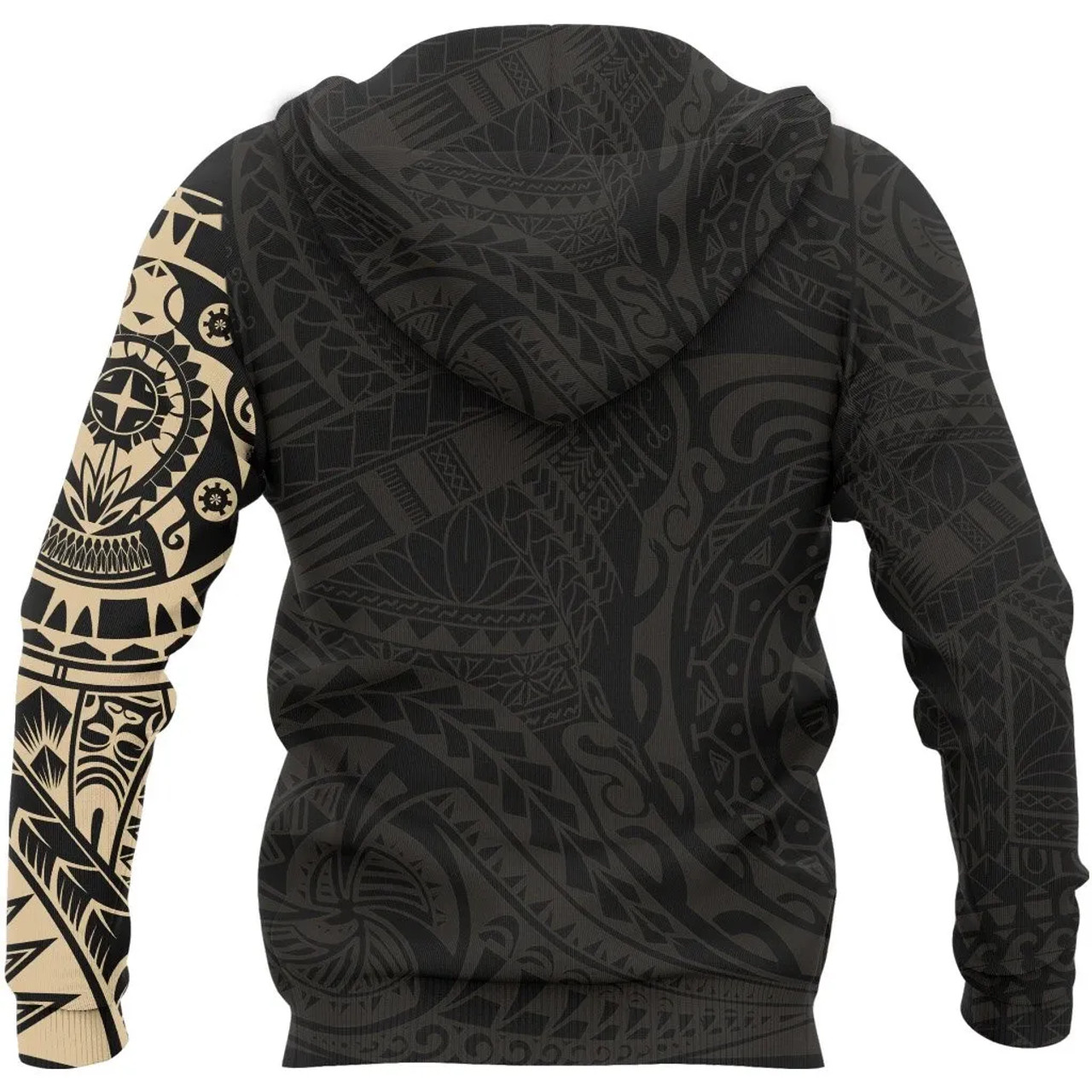 Polynesian Hoodie - Polynesian Turtle Tattoo Style Special