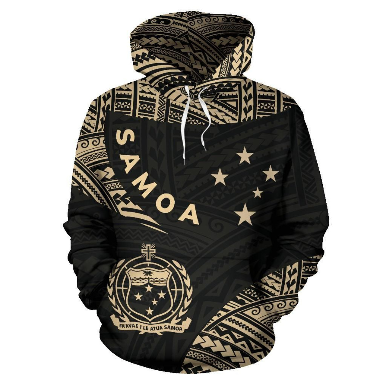Samoa Hoodie - Samoa Coat Of Arms Endless