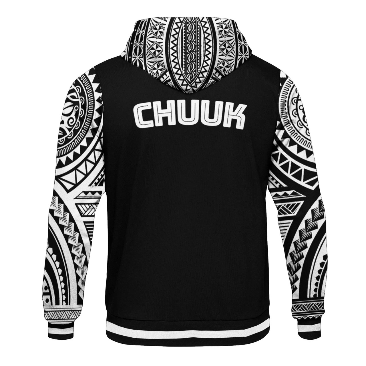 Chuuk Hoodie - Polynesian Special Black Style