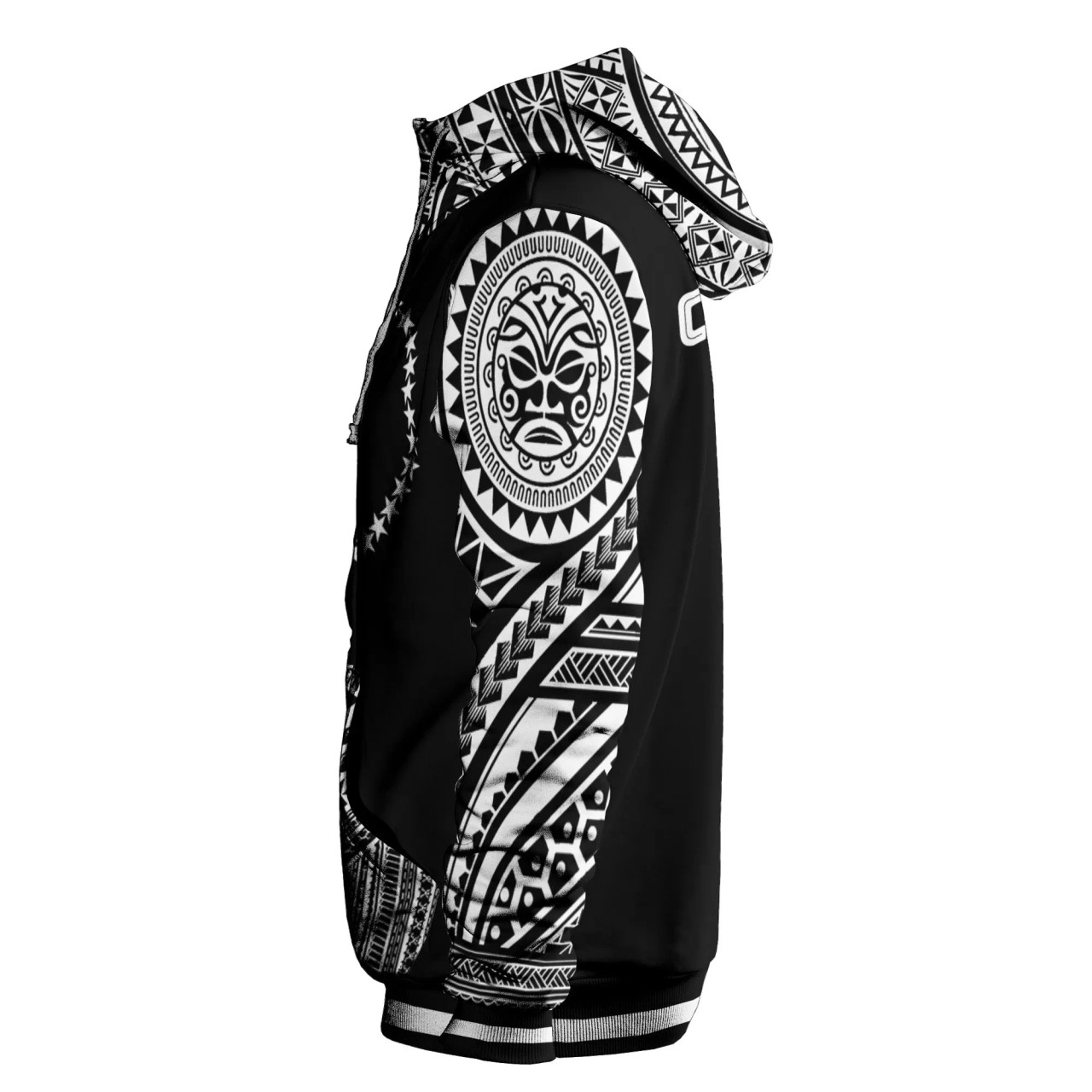 Chuuk Hoodie - Polynesian Special Black Style