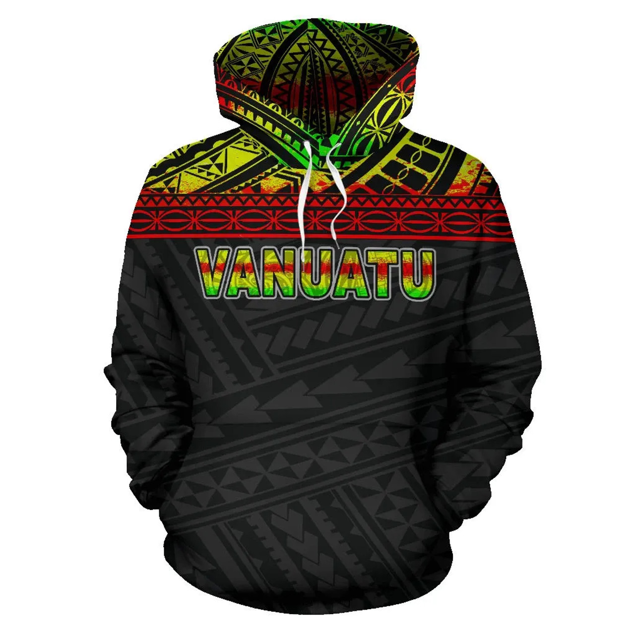 Vanuatu Polynesian Hoodie Reggae