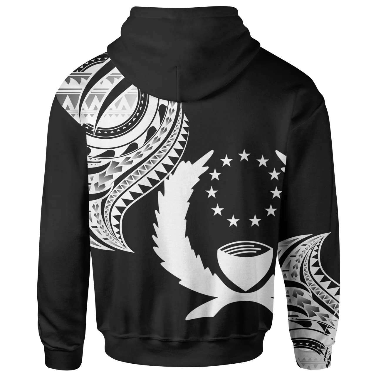 Pohnpei State Custom Personalised Hoodie - Pohnpei State Tatau White Patterns