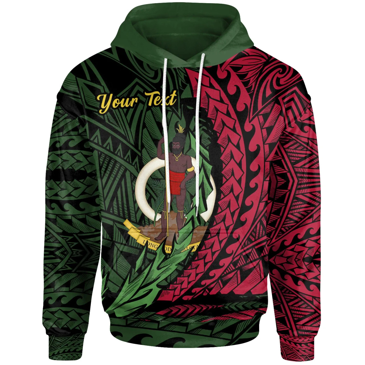 Vanuatu Hoodie - Custom Personalised Wings Style