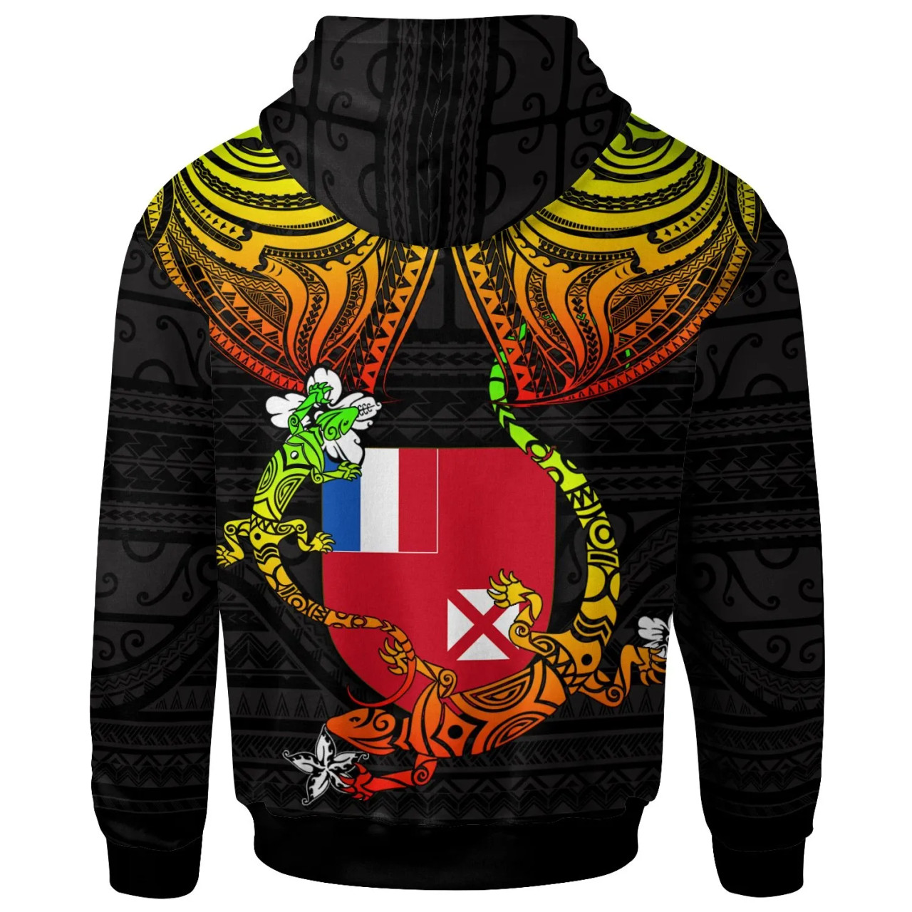 Wallis and Futuna Hoodie -  Lizard Good Chest