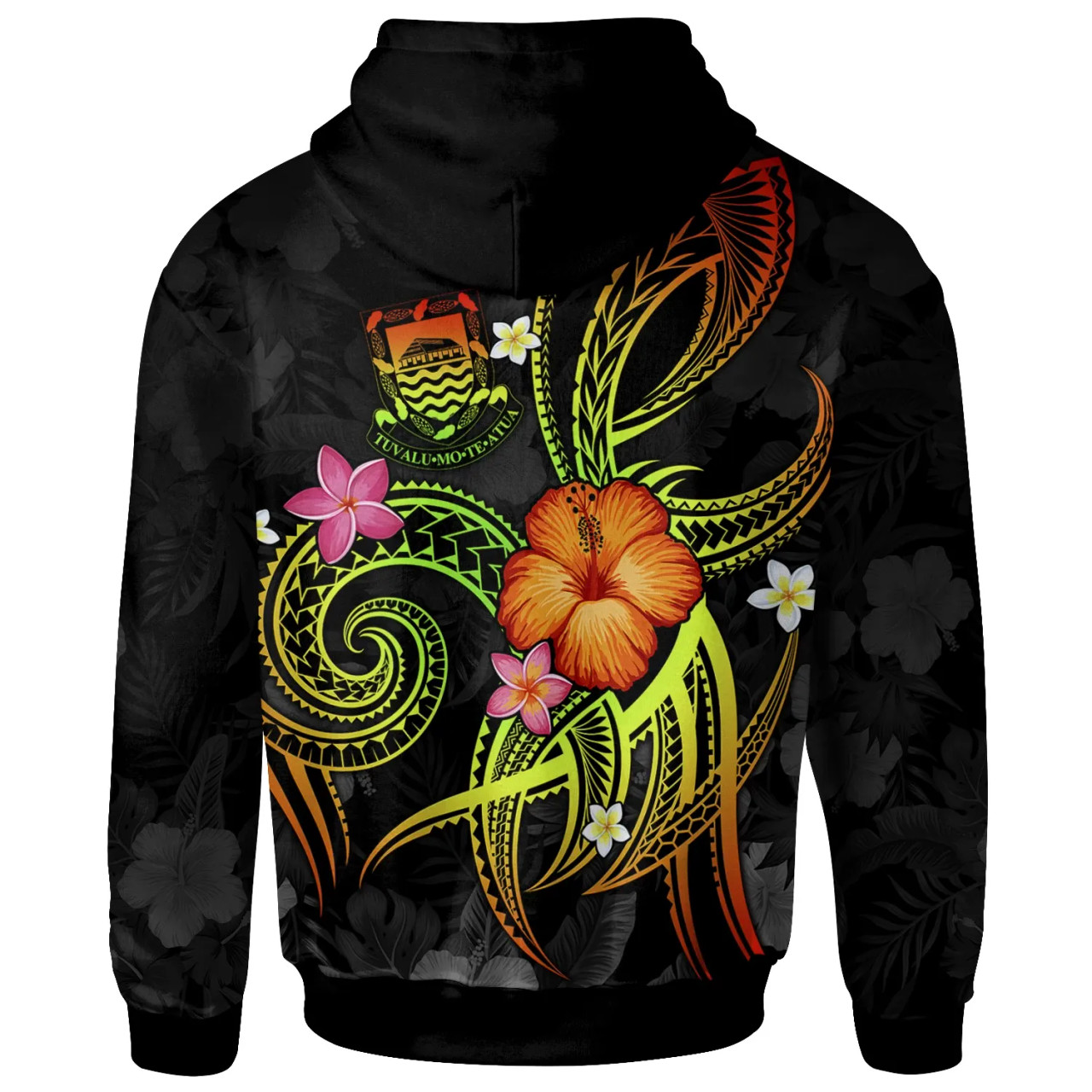 Tuvalu Polynesian Hoodie - Legend of Tuvalu (Reggae)