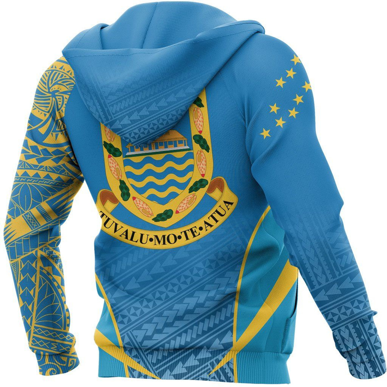 Tuvalu Active Special Hoodie - Tuvalu Coat Of Arms Flag Polynesian Tattoo