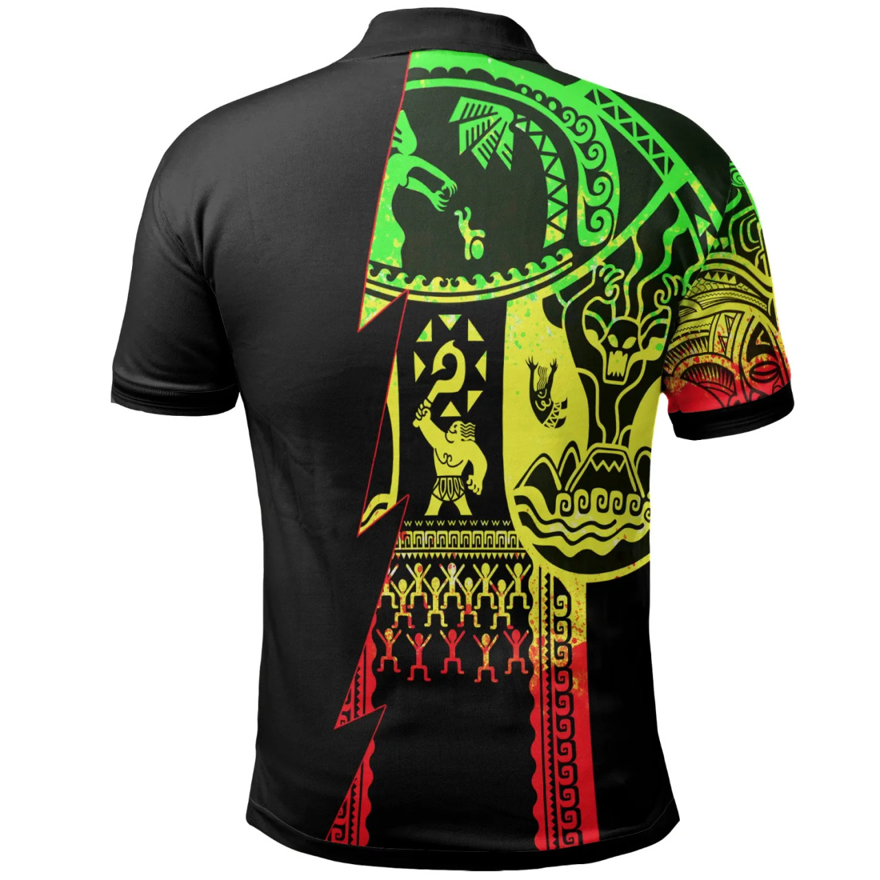 Polynesian Tonga Polo Shirts - Maui Moana Tattoo with Seal Tonga