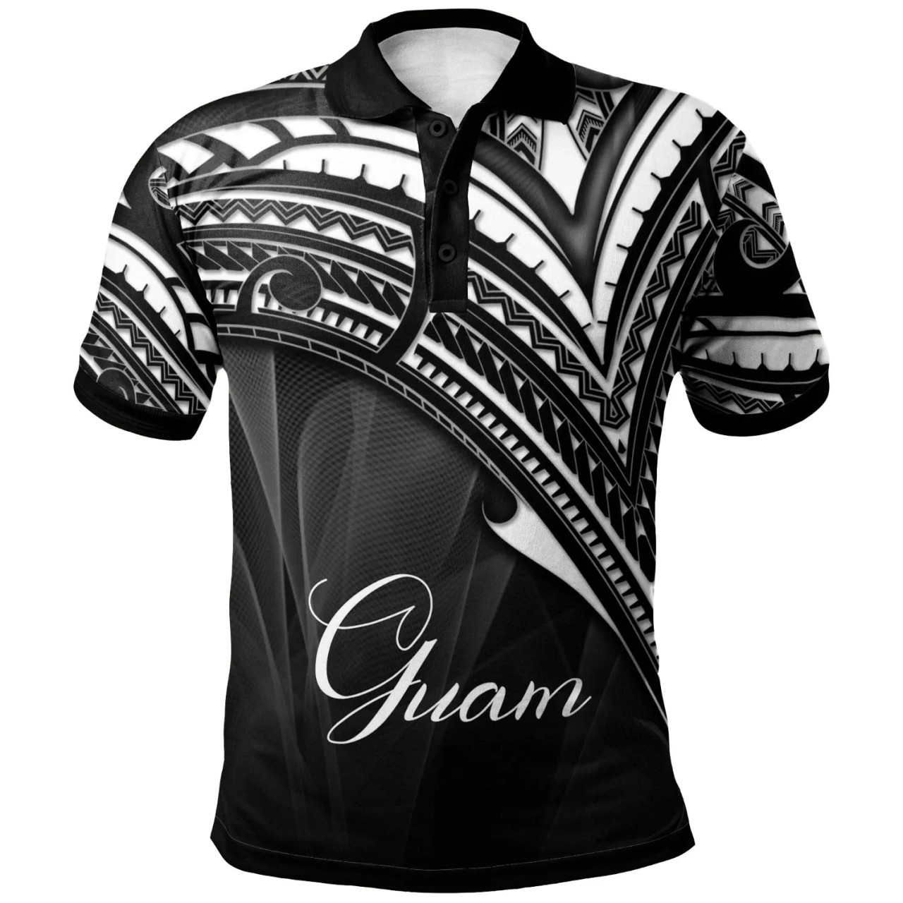 Guam Polo Shirt - Cross Style 1