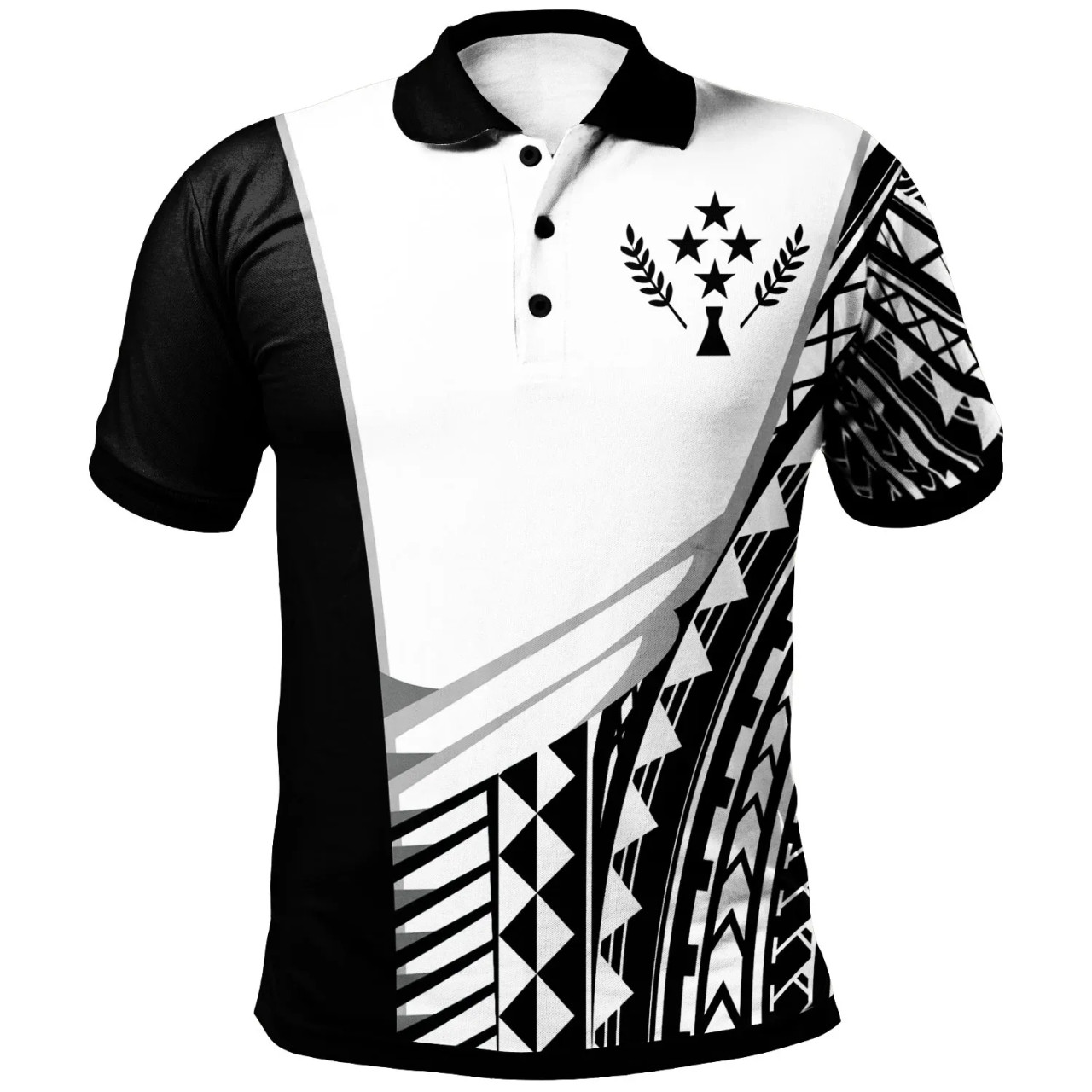 Kosrae Custom Personalised Polo Shirt - Athletes Style 1