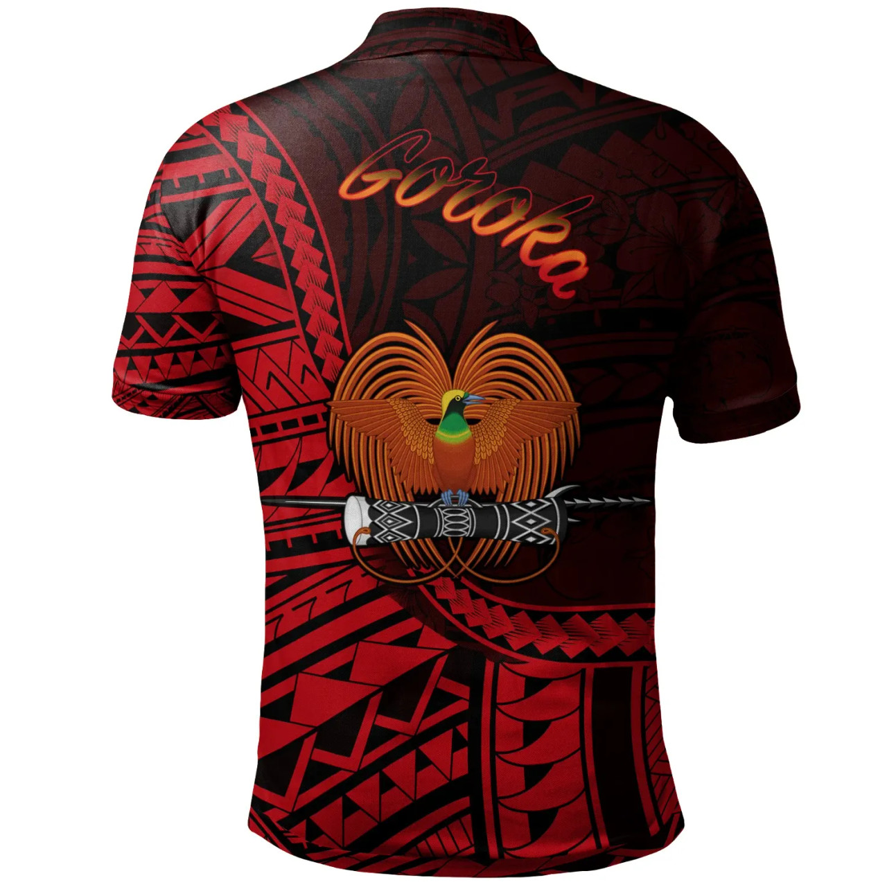 Papua New Guinea Polo Shirt - Goroka Polynesian Patterns 2