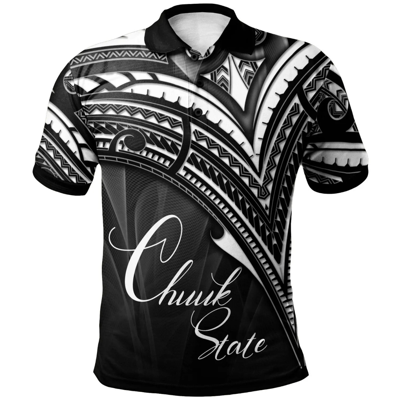 Chuuk State Polo Shirt - Cross Style 1