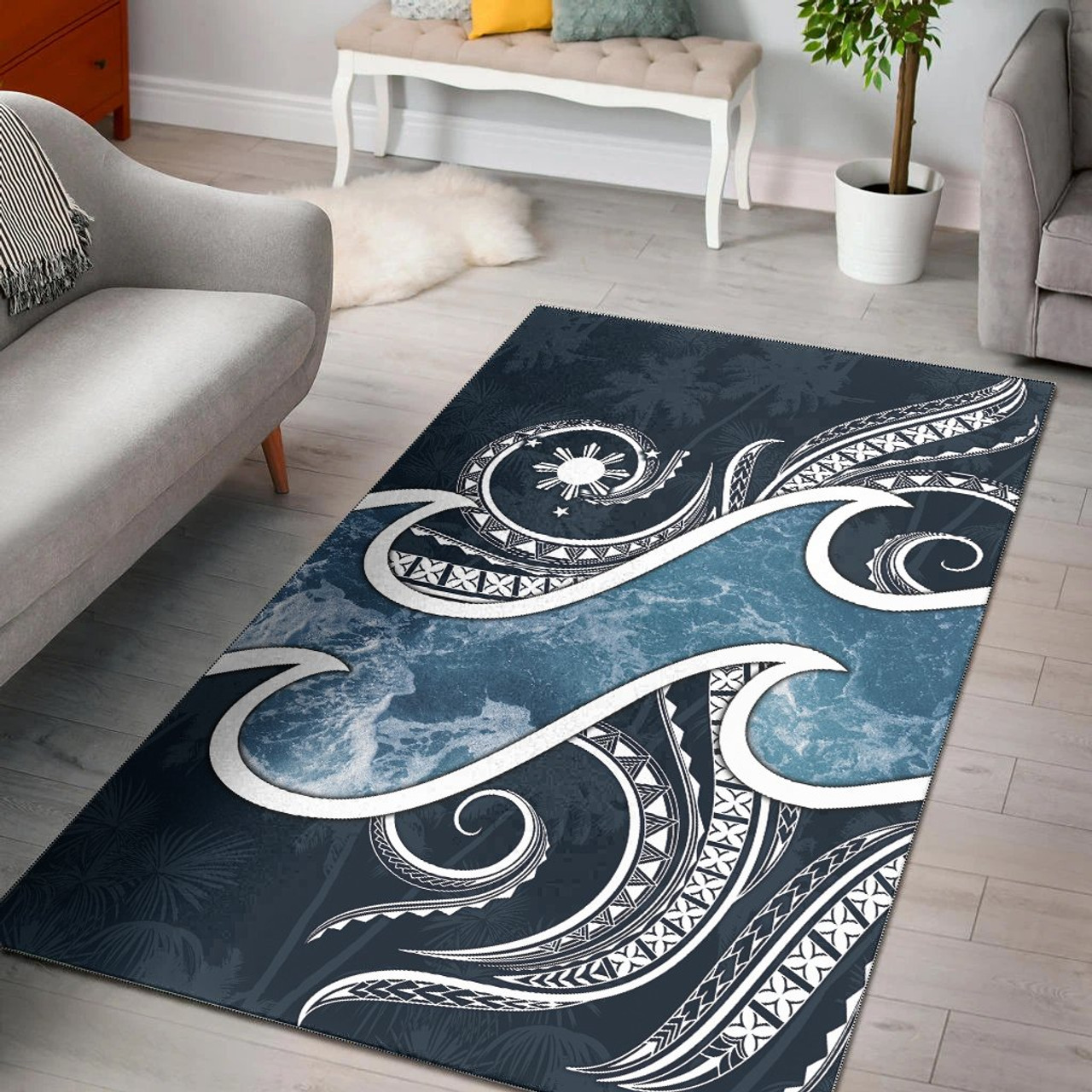 The Philippines Area Rug - Ocean Style Polynesian 1