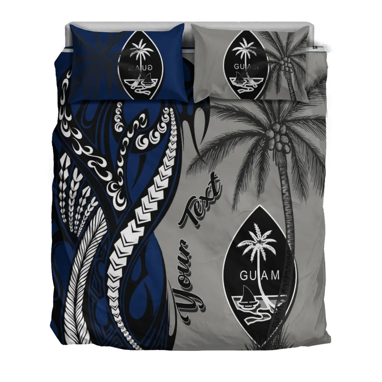 Wallis And Futuna Bedding Set - Tropical Hippie Style 4