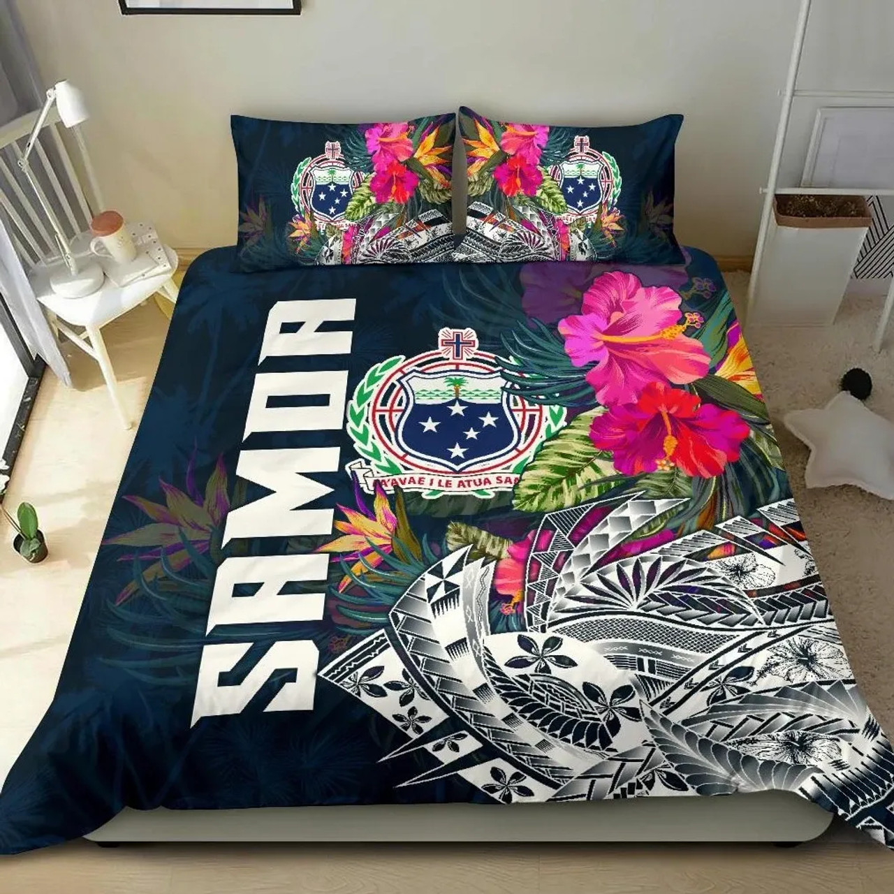 Samoa Bedding Set - Samoan Summer Vibes 1