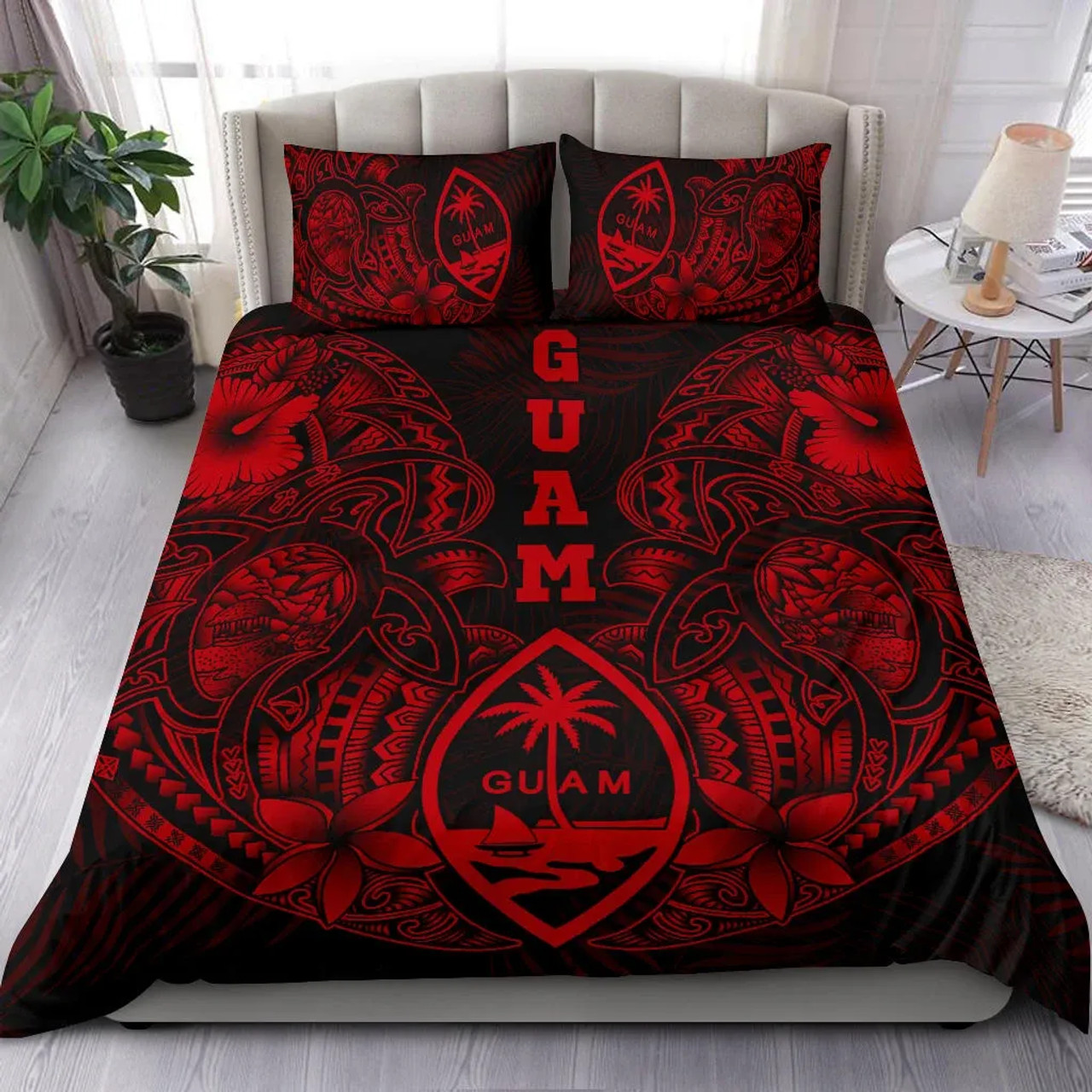 Kiribati Bedding Set - Polynesian Hibiscus Pattern 5