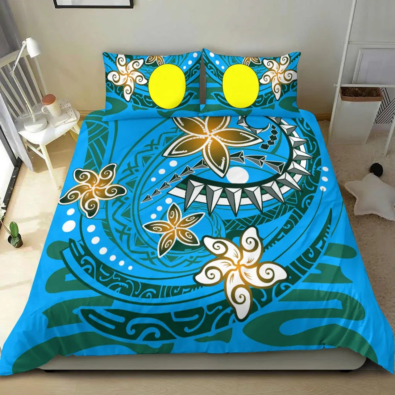 Hawaii Custom Personalized Bedding Set - Classical Coconut Tree 5