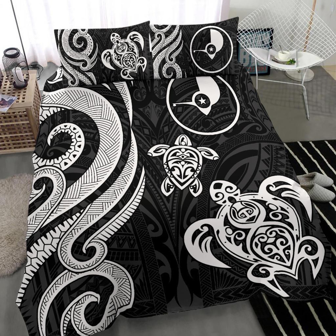 Yap Islands Polynesian Bedding Set - Ocean Style 6