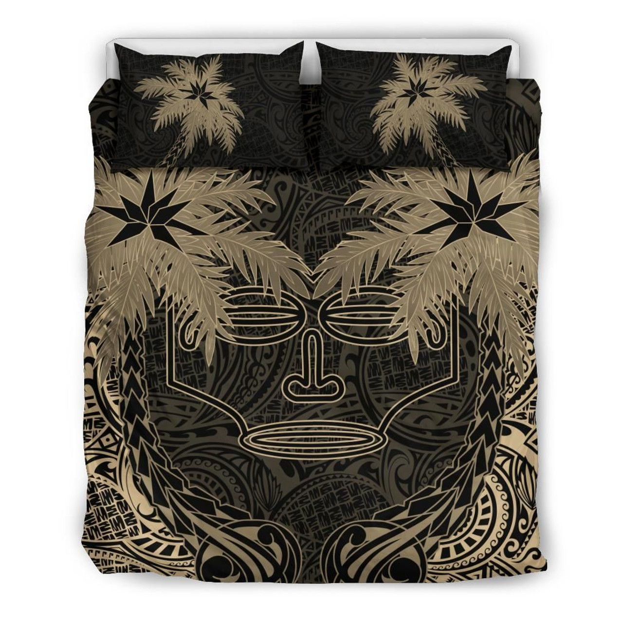 Marquesas Islands Duvet Cover Set - Marquesas Islands Flag Coconut (Duvet Cover) 2