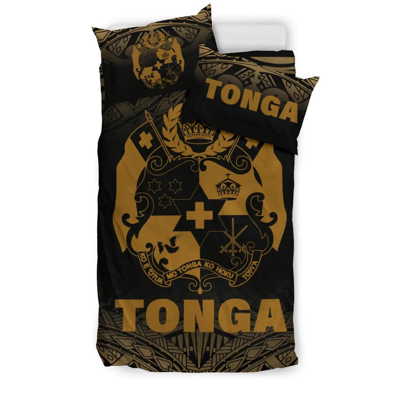 Tonga Duvet Cover Set - Gold Fog Style 3