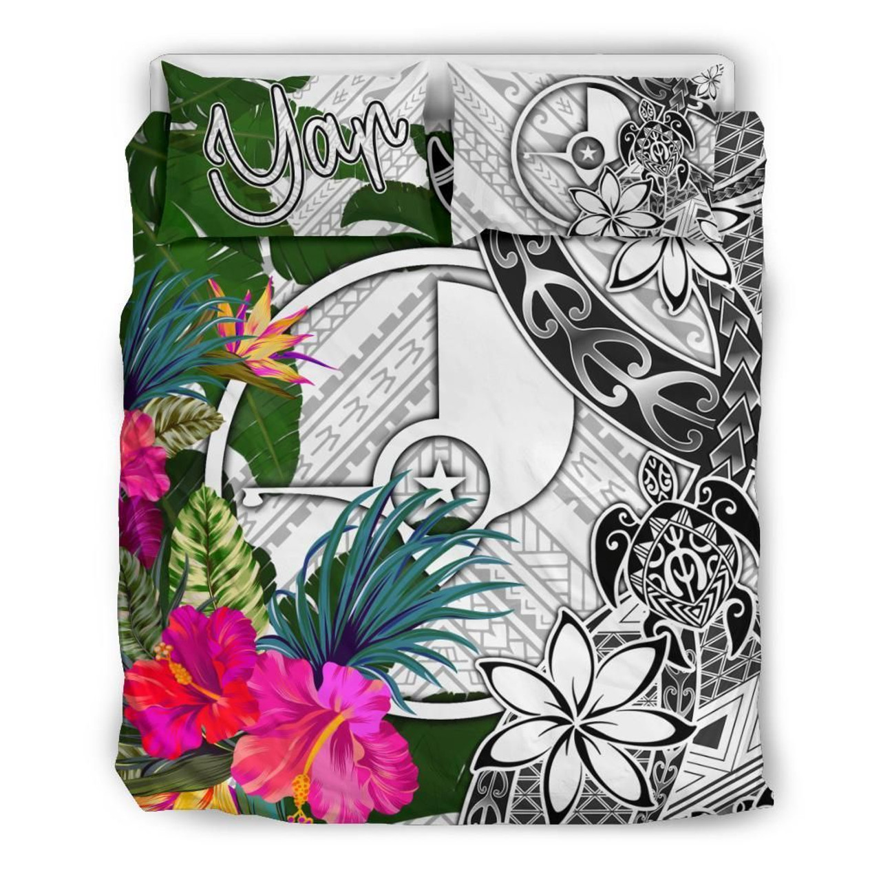 Yap Micronesia Bedding Set - Manta Ray Ocean 5